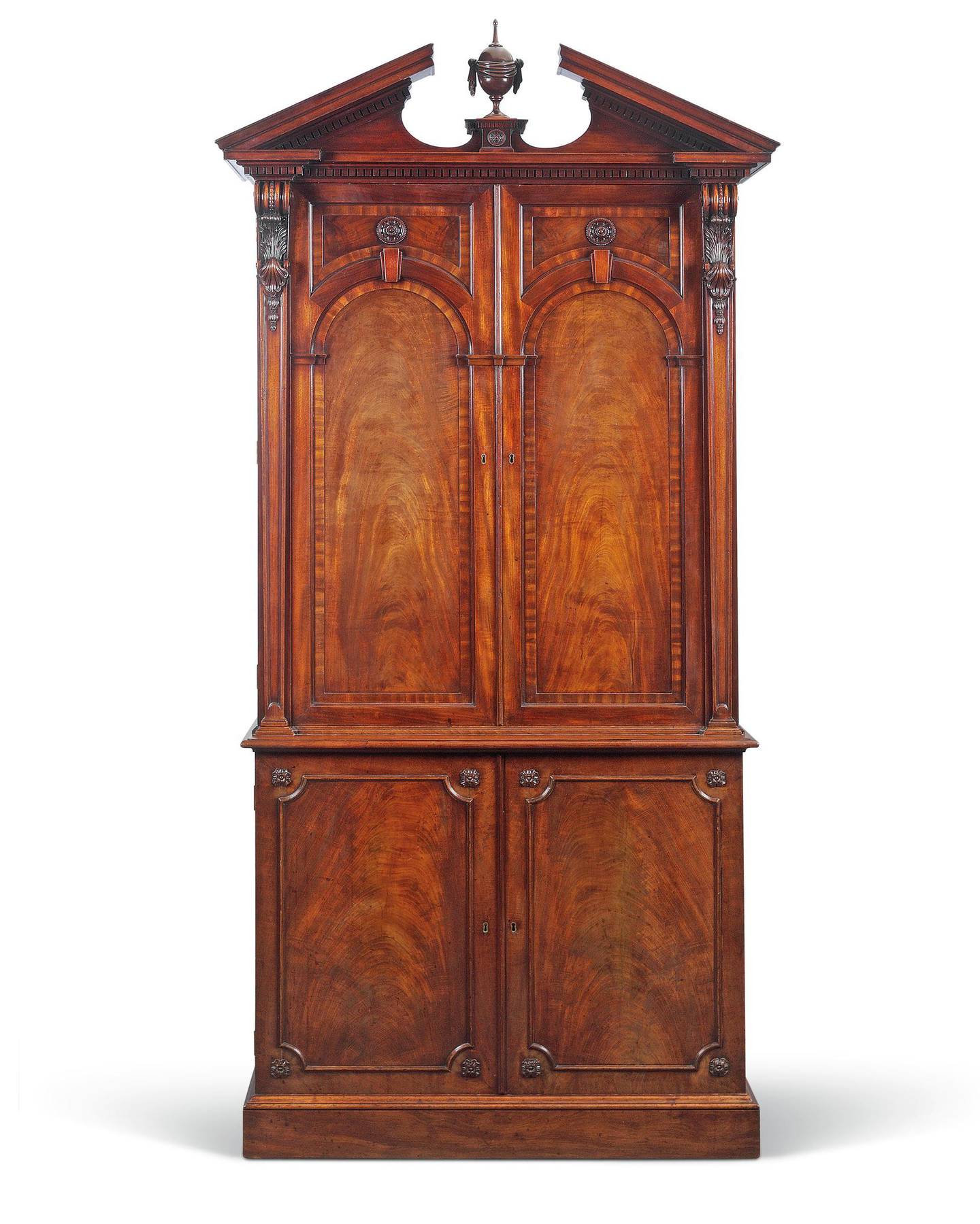A George III mahogany cabinet. Courtesy Christie's Images Limited