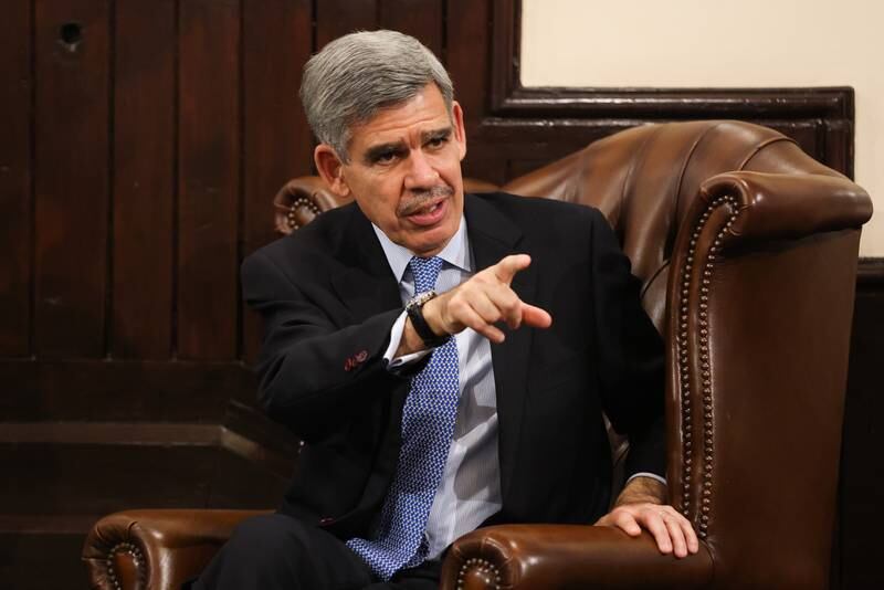 Mohamed El Erian, Allianz's chief economic adviser, repeated his criticism that the Fed 'fell behind' on inflation. Bloomberg