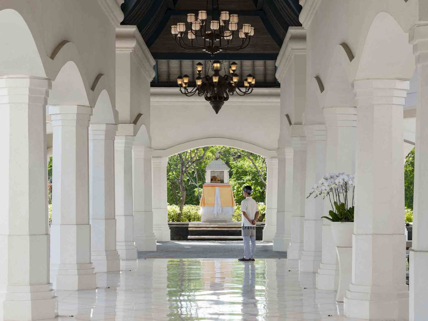 Jumeirah Bali was inspired by the work of Sri Lankan architect Geoffrey Bawa. Photo: Jumeirah