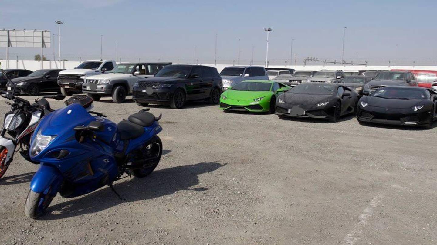 Dubai Police confiscate more than 300 cars modified with speed boosters