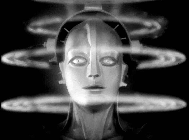 Brigitte Helm as Maria/the Machine in Metropolis, 1927 by Fritz Lang CREDIT: Universum Film  *** Local Caption ***  al15jl-10 Robots-NEW Metropolis.jpg