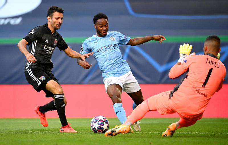 Raheem Sterling - 6: Like Jesus, not enough support up front. City's liveliest attacker throughout but regularly crowded out. Great run and ball for De Bruyne's leveller. But will have nightmares about the unbelievable miss in front of open goal from a few metres out with score at 2-1.  Getty