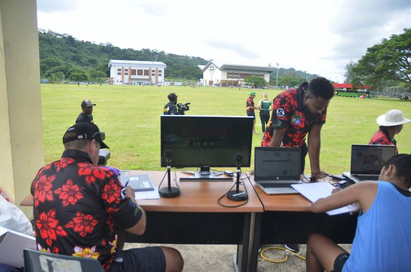 The match was livestreamed and attracted an audience of nearly 500,000. Courtesy Vanuatu cricket