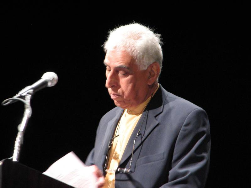 Saadi Youssef at PEN World Voices, 2007. Photo by Yaffa Phillips