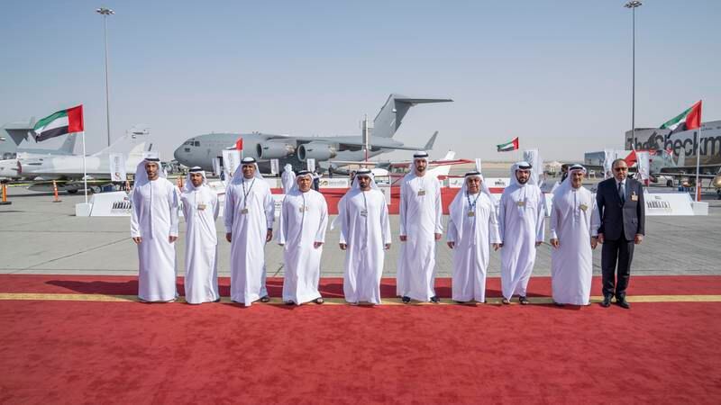 Government and private sector entities signed a preliminary agreement during the Dubai Airshow 2021 to initiate the operations of the Dubai Programme to Enable Drone Transportation. Courtesy: Dubai Future Foundation