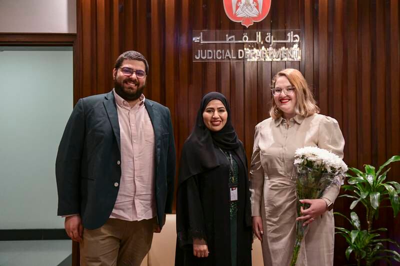  Abu Dhabi’s civil family court system, which allows non-Muslim couples to divorce and marry in a non-Sharia legal process, will be replicated across the country from February 1. Khushnum Bhandari / The National
