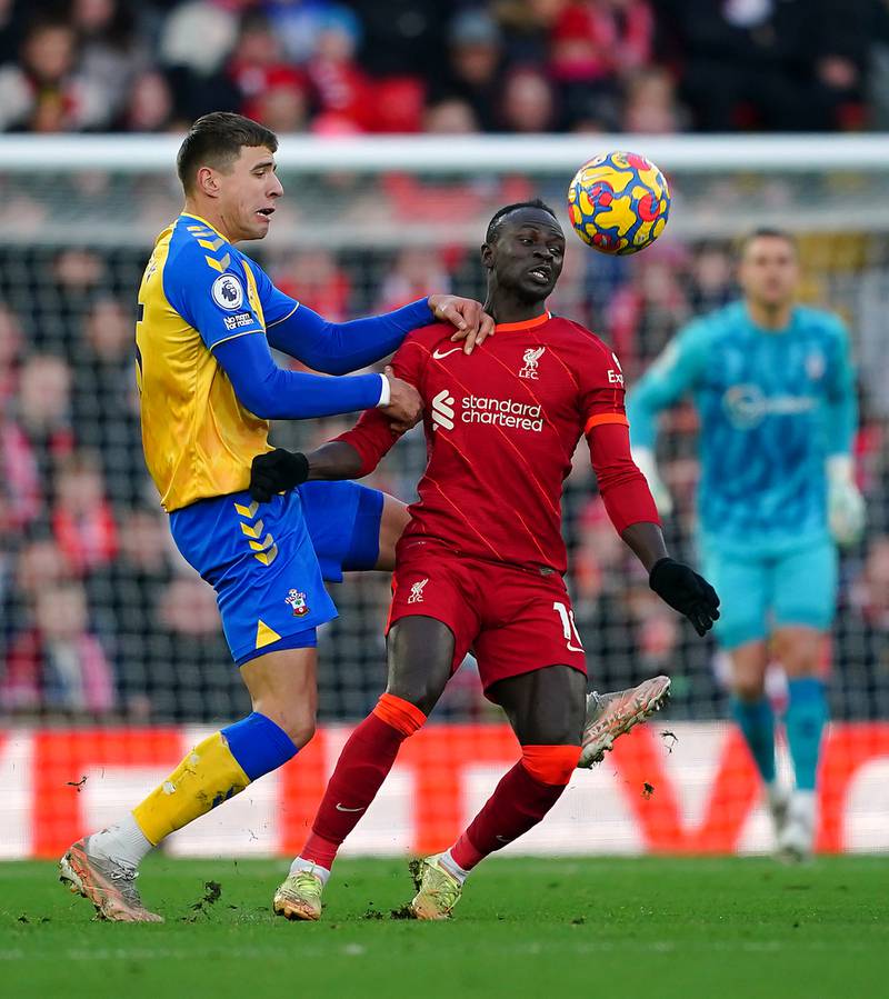 Sadio Mane - 7: The Senegalese caused trouble for Southampton right from the start. He played a significant part in creating the opening goal and threatened throughout. PA