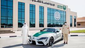 Dubai Police add new supercar to dazzling fleet – in pictures