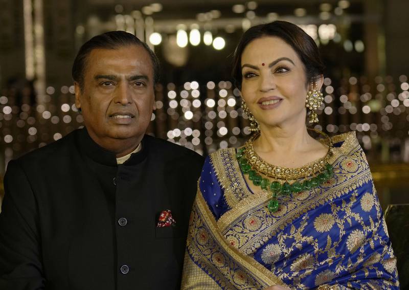 Nita Ambani says the opening of the multi-disciplinary centre is a realisation of her lifelong dream. AP