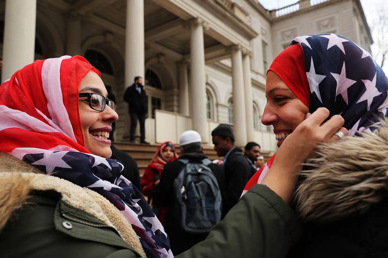 American Muslims have become a more visible presence in politics and public life than ever before. Getty