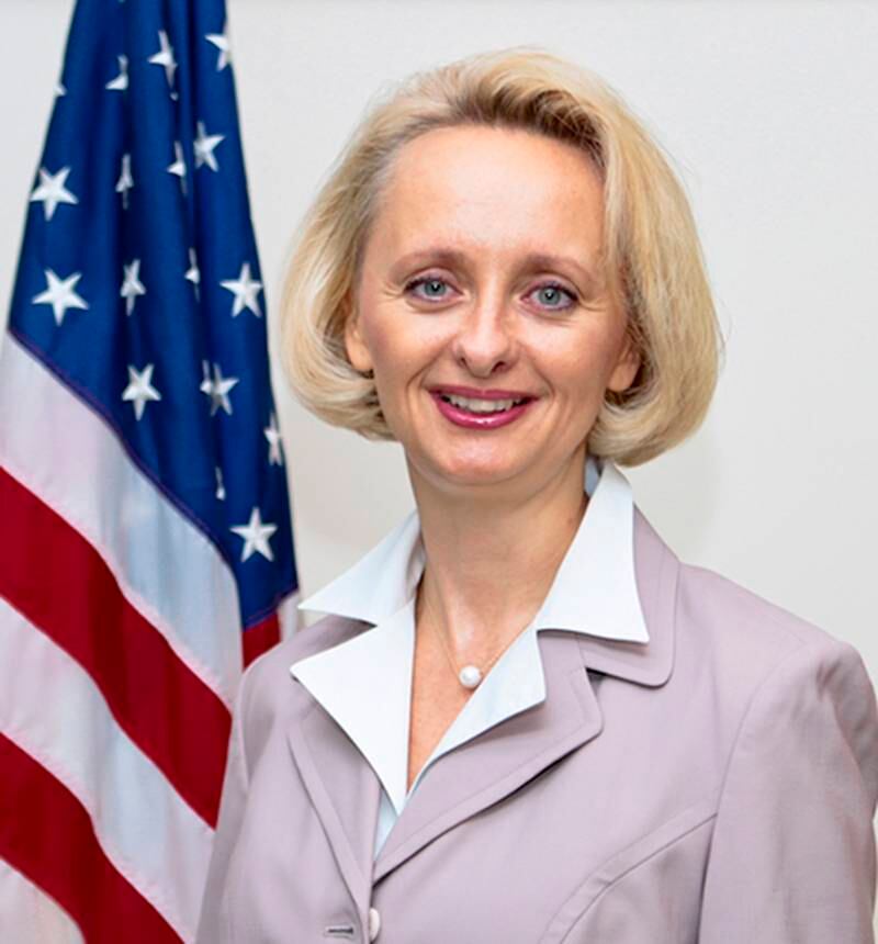 She speaks Arabic, Czech, Polish, French, German, Russian and Bosnian, the White House said. Photo: US Department of State