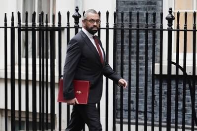 Foreign Secretary James Cleverly is urging Iran to help ease tensions in the Middle East. PA