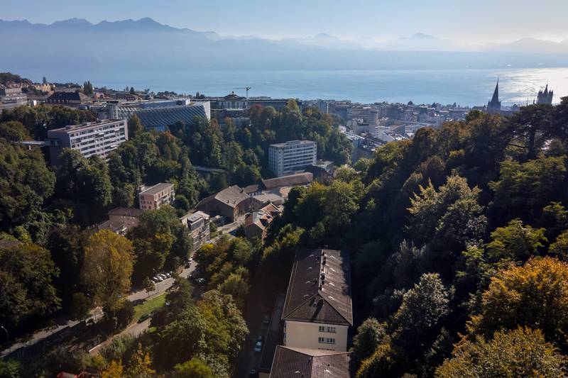 Lausanne, Switzerland's fourth-biggest city, ranked fifth. AFP
