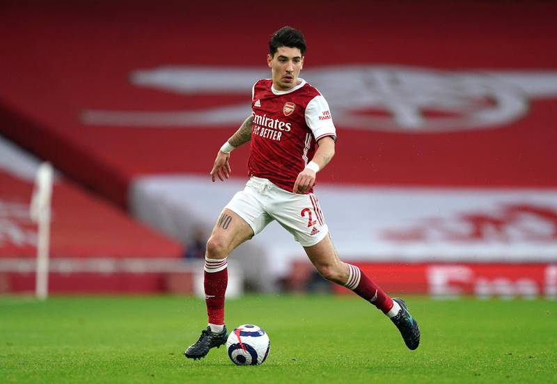 Hector Bellerin 5 – Had a poor game. He couldn’t get into the match in an attacking sense, overlooking Pepe’s runs, but he also looked a weak link defensively. Was booked for a lunge on Jesus.  Getty