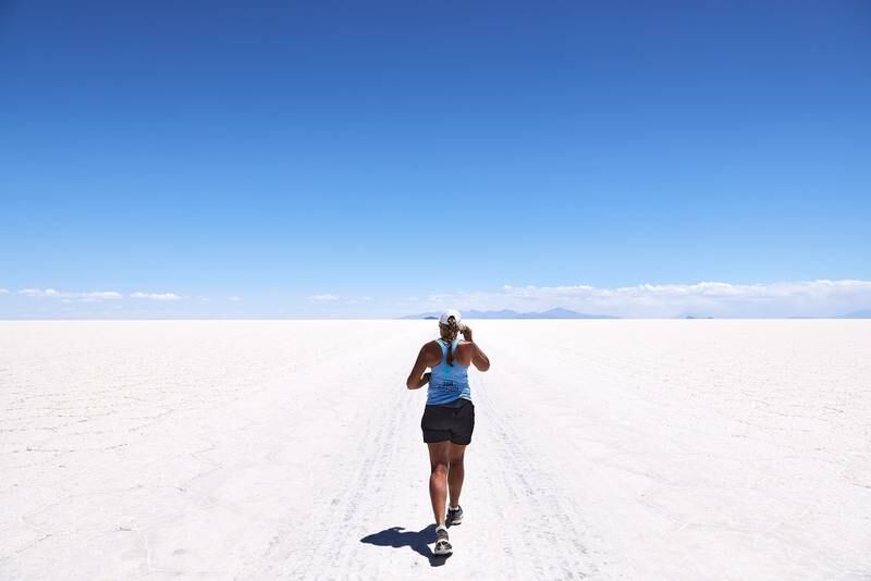 Marathon 137 in Salar De Uyuni, Bolivia