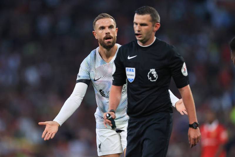 Jordan Henderson – 4. The captain pressed hard with limited success and was too often left stranded by the opposition’s pace and crisp passing. He made way for Fabinho in the 59th minute.
Offside
