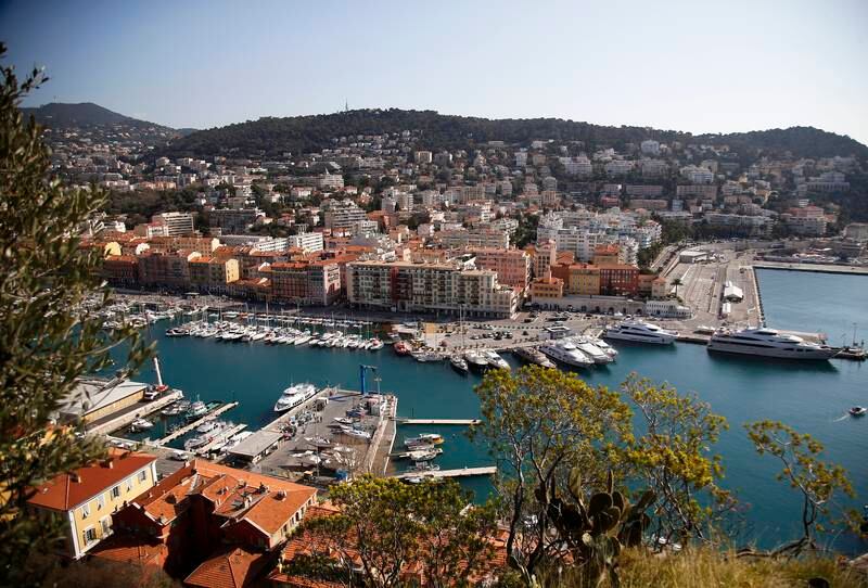 A general view of the port of Nice, France, also known as Lympia port. EPA