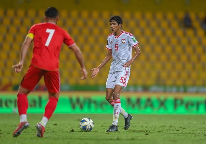 Abdullah Hamad – 7. A bundle of energy throughout despite the sapping conditions. Photo: UAE FA