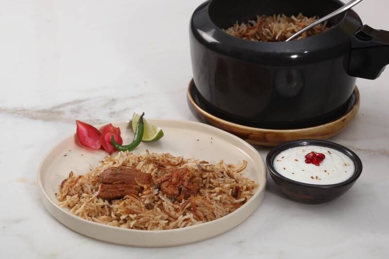 Mutton pulao, popular across India and the Middle East. 