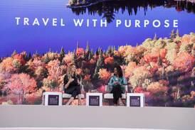 Supermodel Elle Macpherson talks about her travel habits at WTTC Global Summit in Riyadh