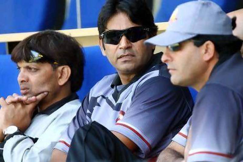 Aaqib Javed remembers clearly where he used to field at the Sharjah Cricket Stadium.