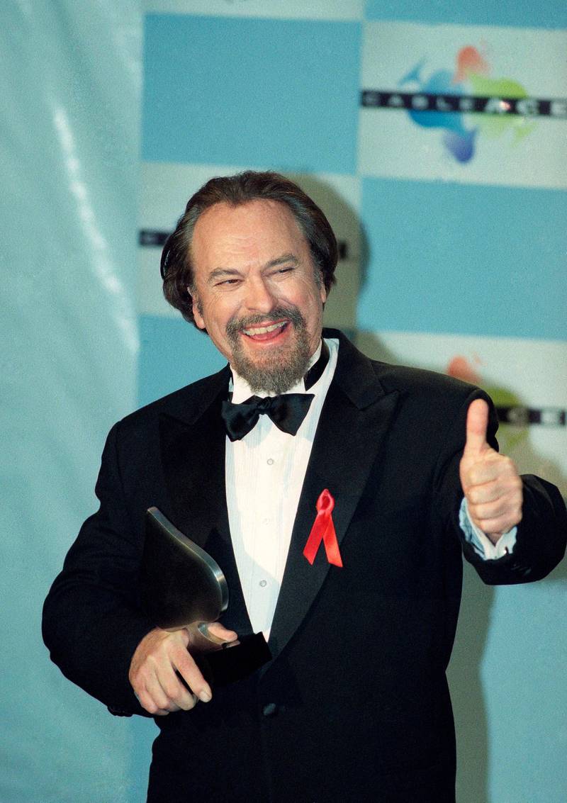 Rip Torn after winning Best Actor in a Comedy Series for HBO's 'The Larry Sanders Show' in 1996. AP