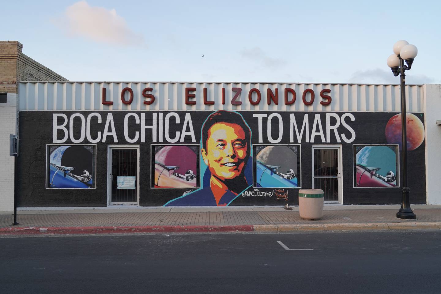 Elon Musk has not landed quietly in Brownsville. Photo: Willy Lowry/The National 