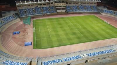 Prince Hathloul bin Abdul Aziz Sports City Stadium in Najran. 
Team: Al Okhdood
Capacity: 10,000
Photo: Ministry of Sport
