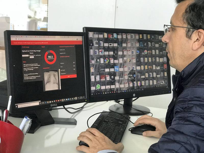 A Tunisian covid-19 detecting app could be rolled out to hospitals in a matter of weeks. Sam Kimball