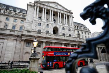 The Bank of England expects a sharp contraction in output in the first quarter and forecasts that unemployment will peak at 6.5 per cent later in the year. Bloomberg