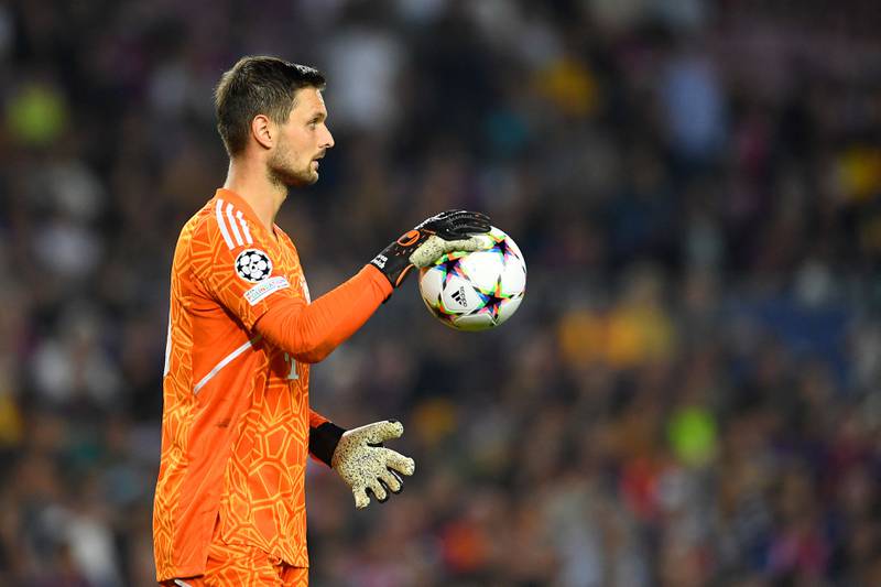 BAYERN MUNICH PLAYER RATINGS: Sven Ulreich – 7. The Bayern No 2 goalkeeper was largely untroubled as Barcelona failed to register a shot on target. AFP