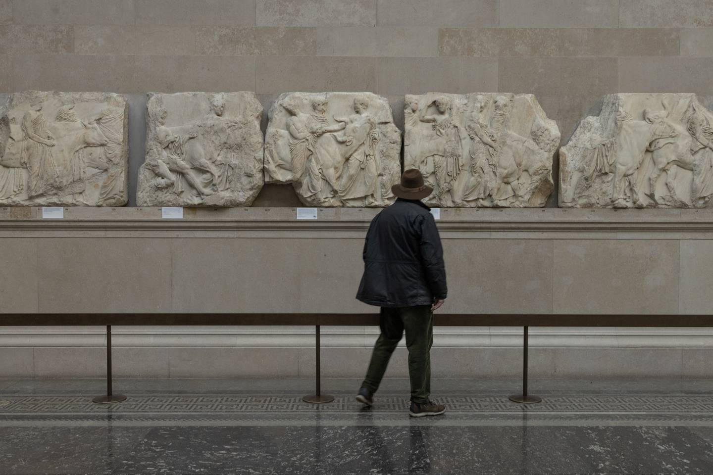 The Parthenon Galleries at the British Museum. Getty