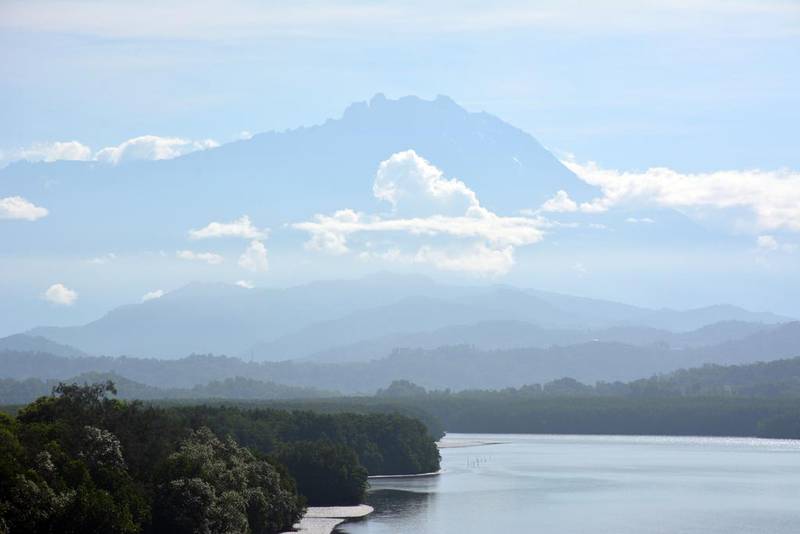 Mount Kinabalu in Sabah, Malaysian Borneo. Rosemary Behan
