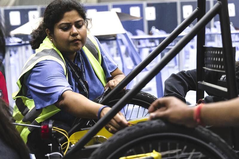 Swati Nirupam - Greenpower team mentor at Gems Winchester School – Dubai, which carried out a pilot build of the car over the summer.