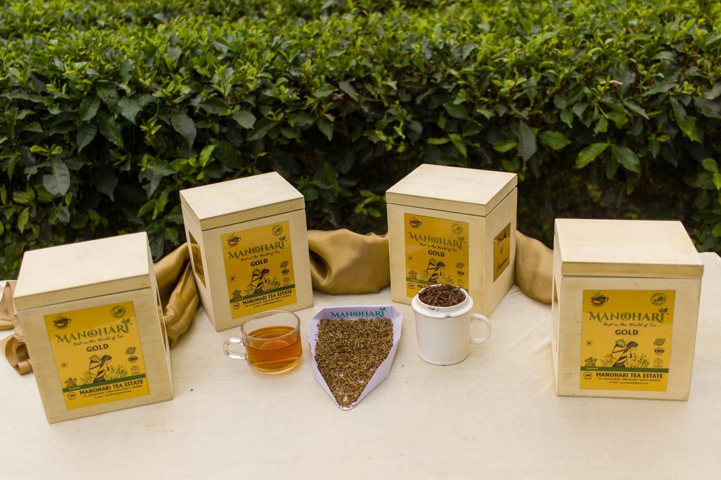 The company owner Rajan Lohia counted his tea's golden colour once it is brewed and the ‘soothing after-taste’ as the reason for its uniqueness and heavy cost. Photo: Rajan Lohia
