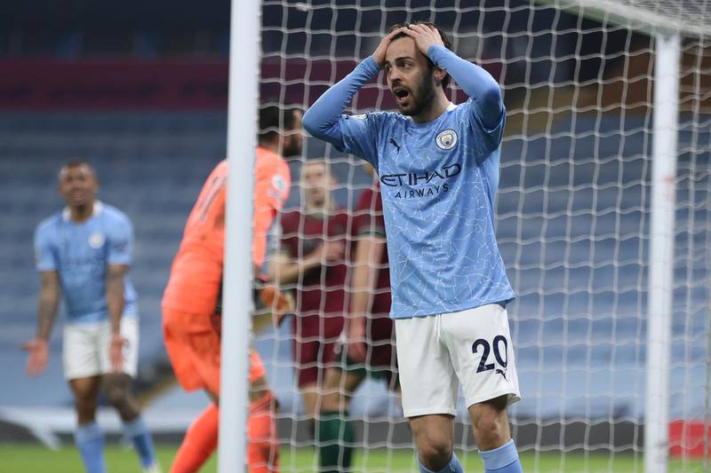 Bernardo Silva, 8 - Raced back to the halfway line to steal back possession when Wolves looked to counter early. Twice denied an attacking return by the excellent Patricio who kept out his downward header before thwarting Jesus who had been cleverly slipped through by the midfielder. EPA