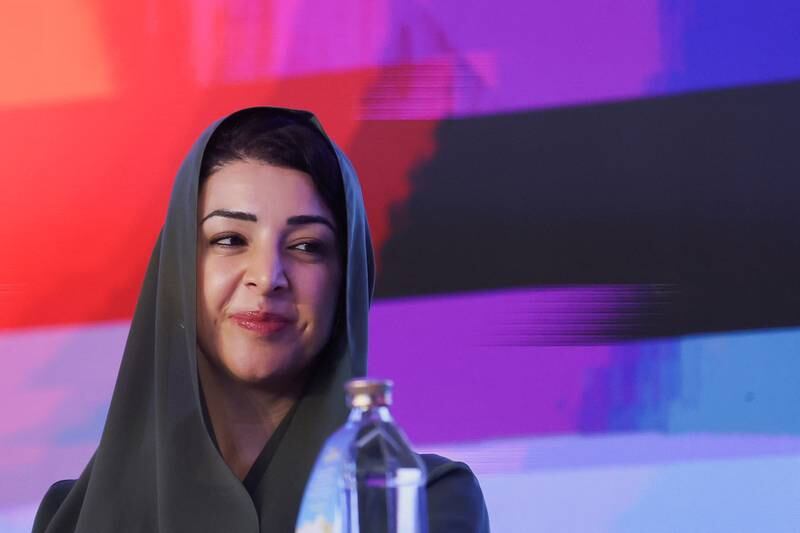 Reem Ebrahim Al Hashimy, the UAE's Minister of State for International Co-operation. Reuters