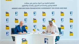 Adnoc signs deal with Italy's Eni to collaborate on carbon capture research
