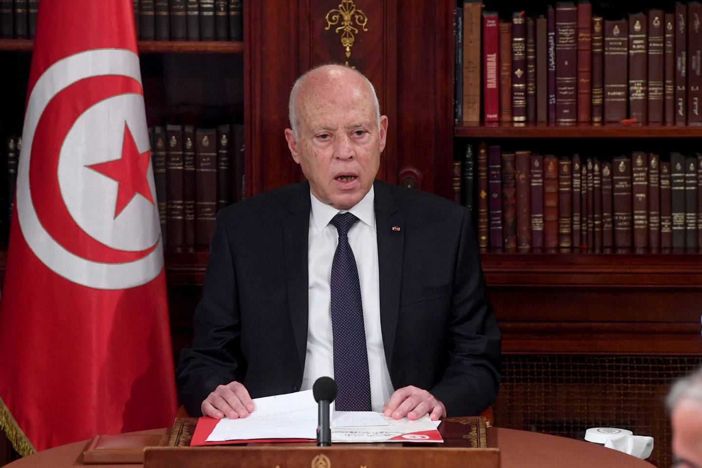 Tunisian president denies claims of coup