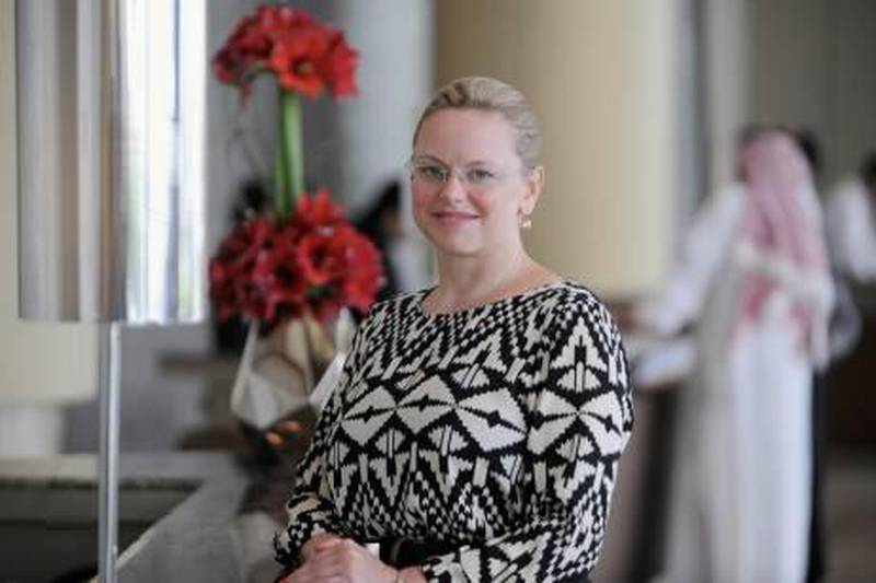 Constance Schrader, The Kempinski Hotel, Bahrain, Front office manager. Kingdom of BahrainPhil Weymouth for The National  *** Local Caption ***  PW-130613-Kempinski-Bahrain-  004.jpg