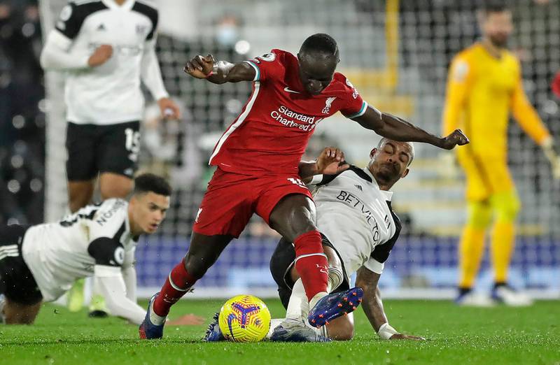 Sadio Mane - 6: The Senegalese was much sharper after the break and caused consternation in the defence but was still far from his best. PA