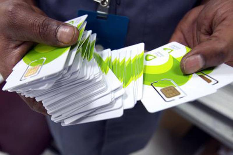 Etisalat and du customers face another Sim card deadline this month. Randi Sokoloff / The National
