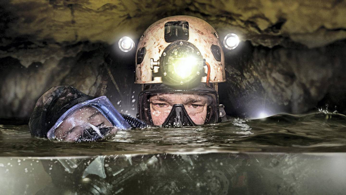 Many of the stars of 'The Cave' are real-life divers who were involved in the rescue mission.  