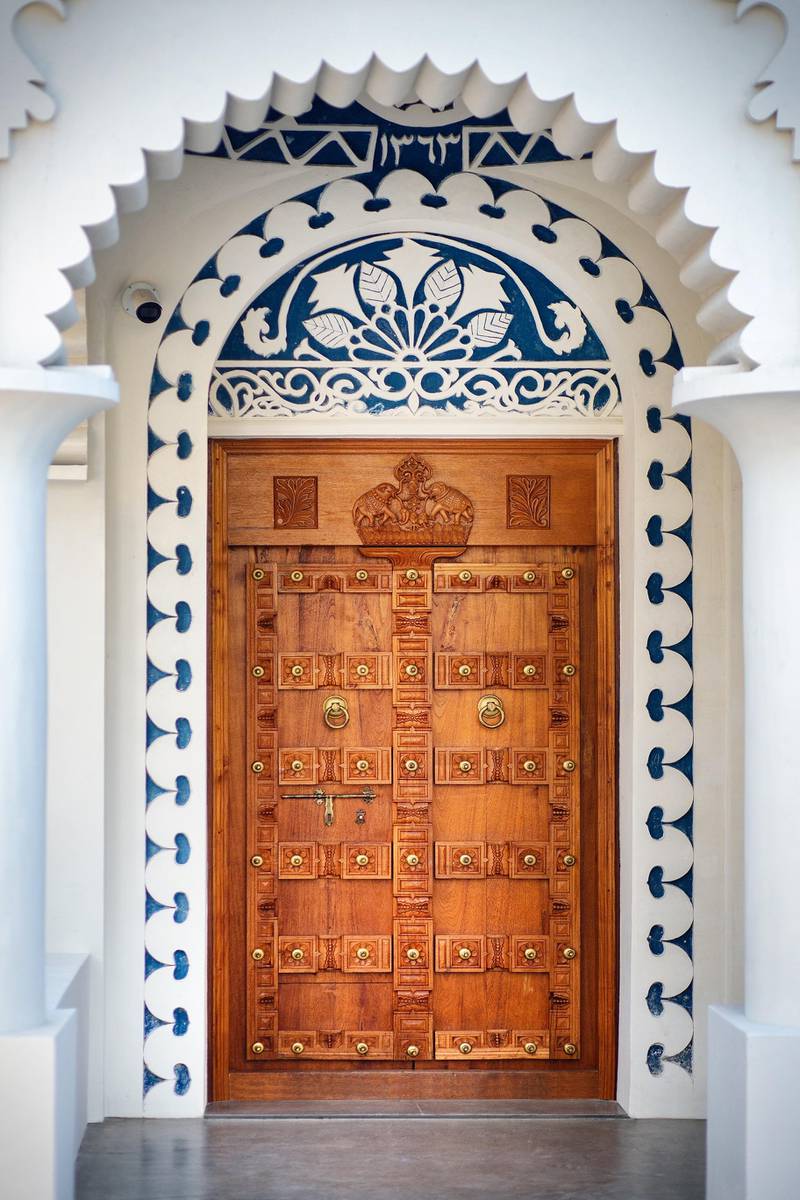 The hotel's design is heavily influenced by local culture. 