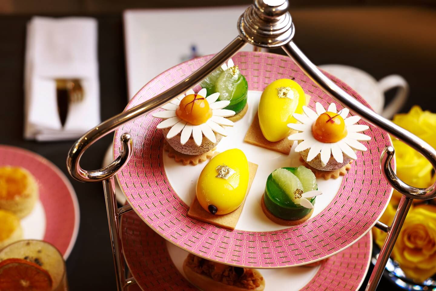 A British-meets-Indian Diwali afternoon tea is available at Address Hotels for the occasion. Photo: Address Hotels