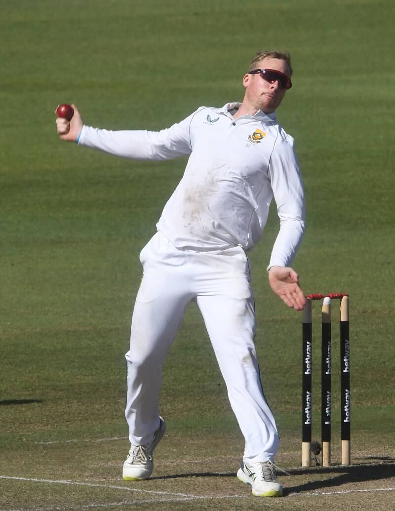 Simon Harmer picked up three wickets in the second innings. Getty