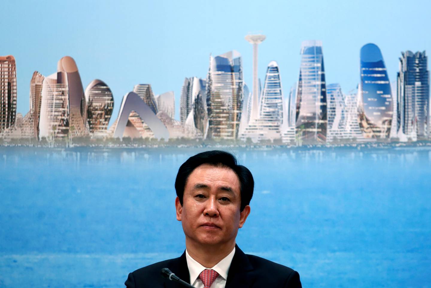 China Evergrande Group chairman Hui Ka Yan is battling to save his crumbling empire. Reuters