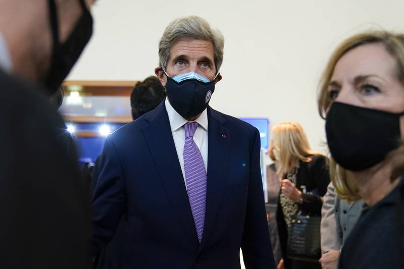 John Kerry, United States special envoy for climate, says Cop26 can still be a success if China's Xi Jinping doesn't attend. AP