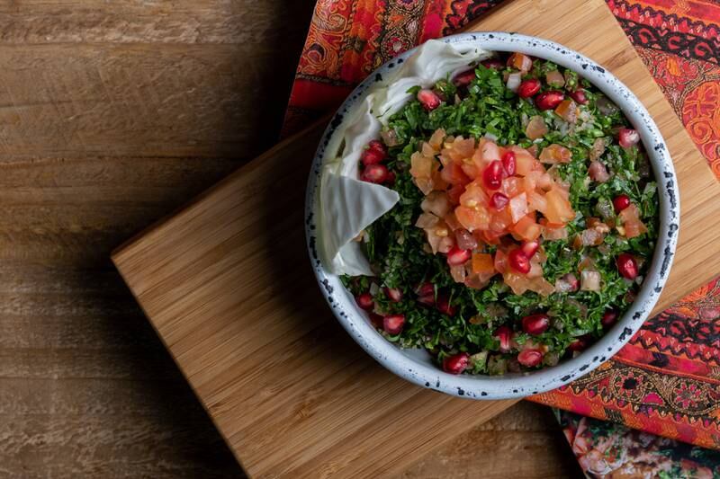 The tabbouleh is another must-try