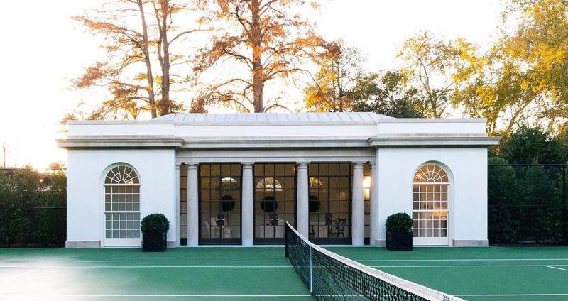 Melania Trump this week announced the completion of the Tennis Pavilion on the White House grounds. Instagram / FLOTUS